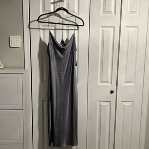 Express satin slip dress xl